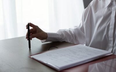 image of a doc with a pen and notebook